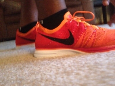 300 Pounds and Running nike flyknit 6