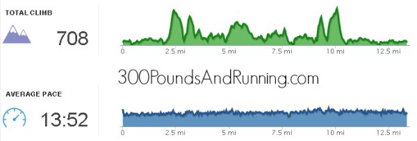 Running Activity 13.37 mi - RunKeeper