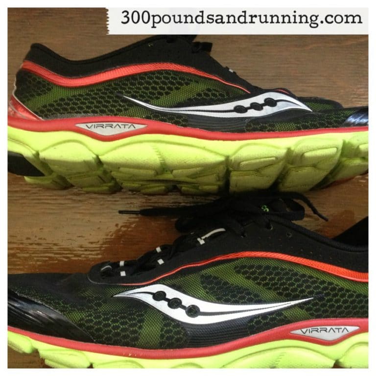 Saucony Virrata Review • 300 POUNDS AND RUNNING
