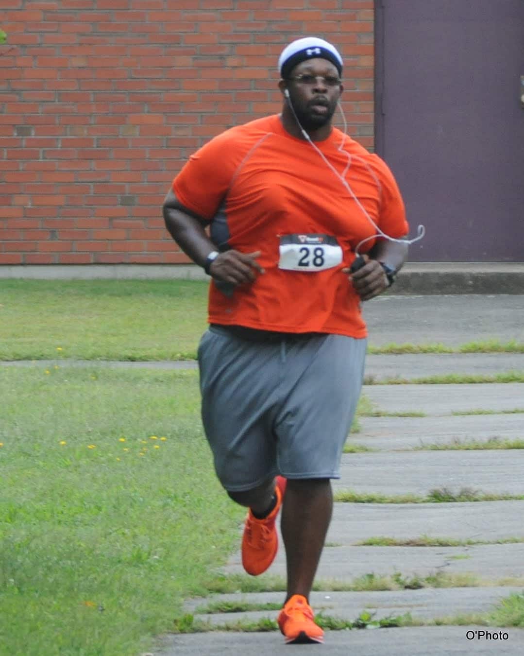 300 Pounds and Running Close up 