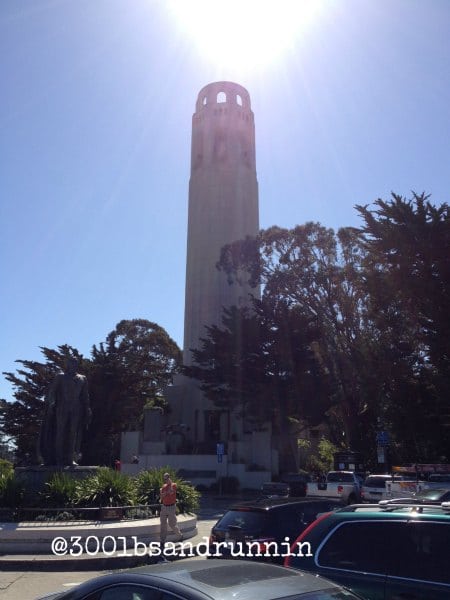 300 Pounds and Running San Francisco (Coit Tower)